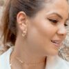 Choker Pontos Luz Círculos Lisos